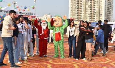 CHILDREN TAKE PART IN EXCITING RIDES, ENTERTAINING GAMES AND COMPETITIONS