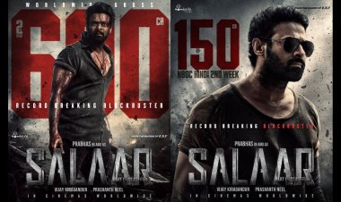 'Salaar Strikes Gold: Crosses 625 Crore Mark Worldwide , Dominates Second Week with Hindi Box Office at 150 Crore+'