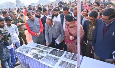 DEPUTY CHIEF MINISTER DIYA KUMARI INSPECTS JHOTWARA FLYOVER
