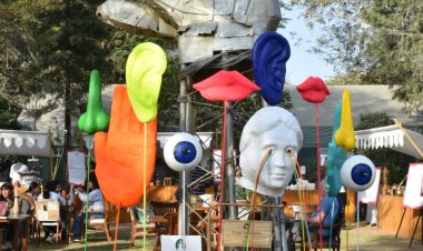 ART INSTALLATIONS BY STUDENTS STAND OUT AT JLF 2024