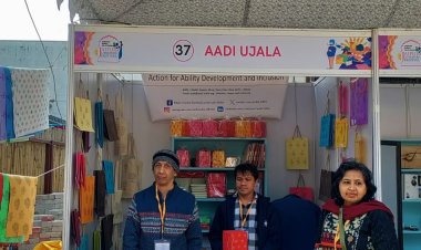 HANDMADE PRODUCTS BY DIFFERENTLY ABLED PEOPLE DRAW CROWDS AT JLF