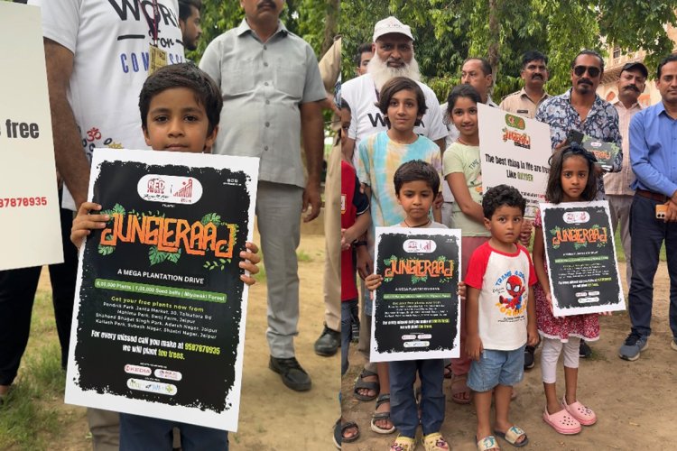 93.5 Red FM and Nagar Nigam Heritage Jaipur Launch Major Green Initiative 'JungleRaaj'