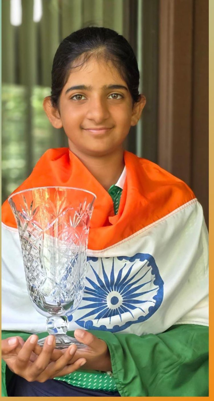 OJASWINI SARASWAT SECURES SECOND PLACE AT US KIDS GOLF WORLD CHAMPIONSHIP 2024