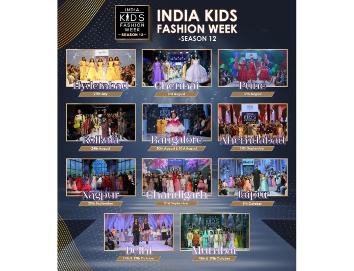 India Kids Fashion Week Season 12: Where Style Meets Imagination Across 11 Cities